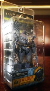 Pacific Rim action figure signed by Guillermo del Toro.