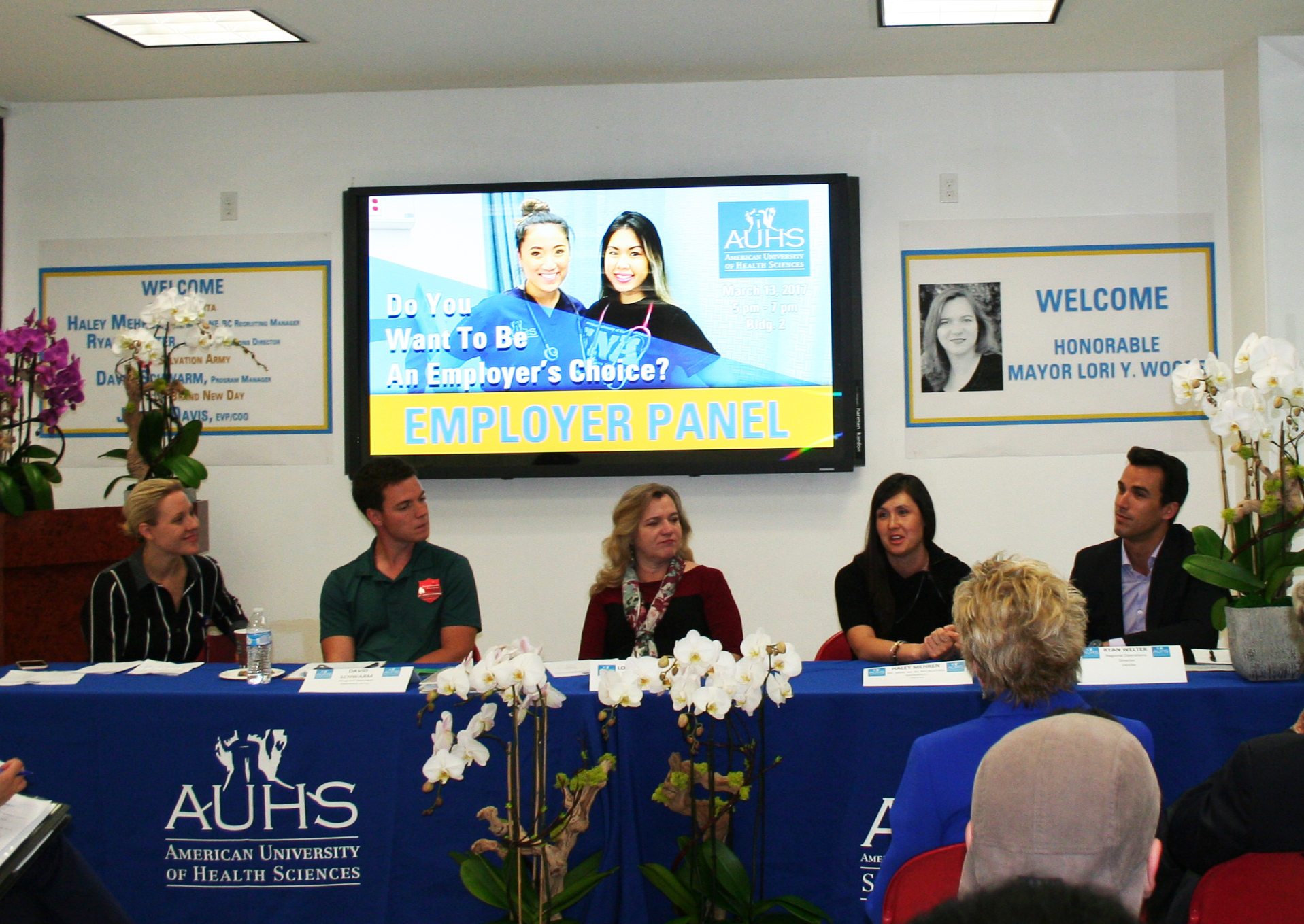 AUHS Students Receives Valuable Career Advice at Employer Panel