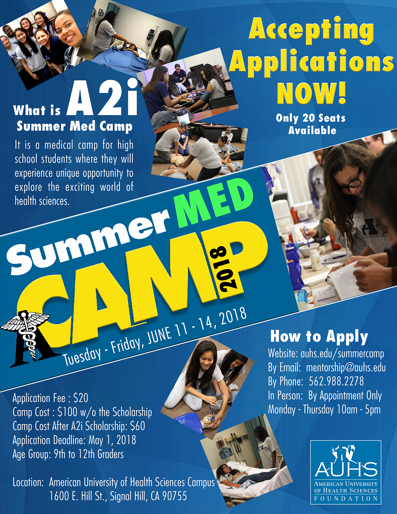 Summer Camp American University of Health Sciences